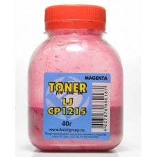 Тонер HP Color LJ CP1215/M251/Canon i-SENSYS LBP7100C банка 40г Magenta БУЛАТ
