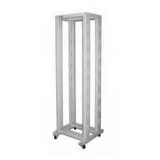 Стойка двухрамная Lanmaster TWT-RACK2-42U-6X6 42U 600ммX600мм серый