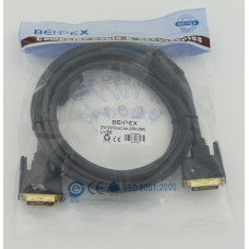 Кабель DVI-D (m) DVI-D (m) 3м феррит.кольца черный