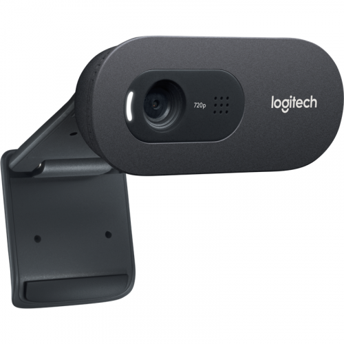 Камера Web Logitech HD Webcam C270 черный 0.9Mpix (1280x720) USB2.0 с микрофоном (960-000999)