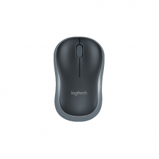 Мышь Logitech M185 черный/серый оптическая 1000dpi беспров. USB для ноутбука 2but (910-002252)