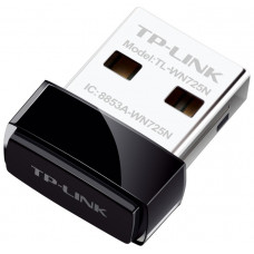 Сетевой адаптер Wi-Fi TP-Link TL-WN725N N150 USB 2.0 (ант.внутр.) 1ант.
