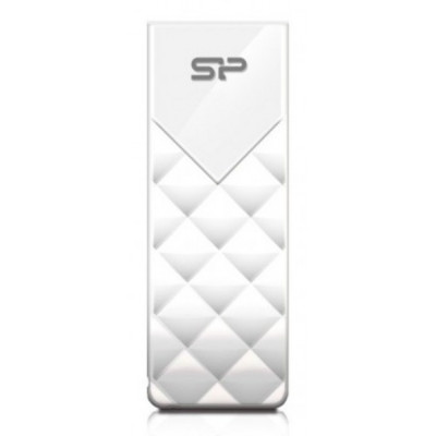 Флеш Диск Silicon Power 64Gb Ultima U03 SP064GBUF2U03V1W USB2.0 белый