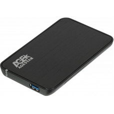 Внешний корпус для HDD/SSD AgeStar 3UB2A8-6G SATA III пластик/алюминий черный 2.5"