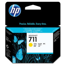 Картридж струйный HP 711 CZ132A желтый (29мл) для HP DJ T120/T520