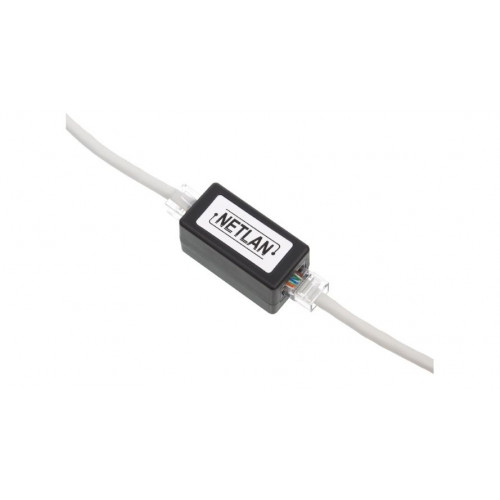 Кабельный соединитель NETLAN RJ45-RJ45 (8P8C) Кат. 5E 100МГц (EC-UCB-55-UD2-WT)