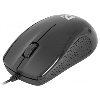 Мышь Defender MB-160 черный оптическая 1000dpi USB для ноутбука 2but (52160)