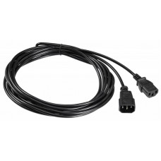 Кабель-удлинитель Buro AN23-1008-5 IEC C13 IEC C14 5м черный