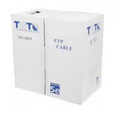 Кабель информационный Lanmaster TWT-5EFTP2-GY кат.5е F/UTP общий экран 2X2 PVC внутренний 305м серый