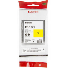 Картридж струйный Canon PFI-102Y 0898B001 желтый (130мл) для Canon iPF510/605/610/650/655/750/760/765