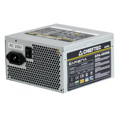 Блок питания Chieftec ATX 450W iARENA GPA-450S8 80+ (20+4pin) APFC 120mm fan 3xSATA