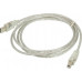 Кабель Ningbo USB A(m) USB B(m) 1.8м прозрачный блистер