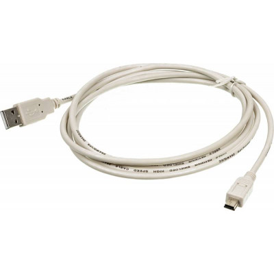 Кабель Ningbo USB2.0-M5P USB A(m) mini USB B (m) 1.8м серый