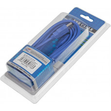 Кабель Ningbo micro USB 3.0 B (m) USB A(m) 3м синий блистер