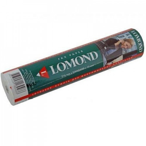 Термобумага Lomond [0104001] / NBK для факса 210 мм * 20/30 м * 12 мм