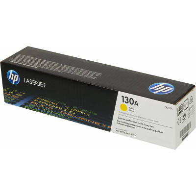 Картридж лазерный HP 130A CF352A желтый для HP M153/M176/M177