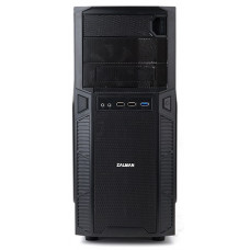 Корпус Zalman ZM-Z1 черный без БП ATX 2xUSB2.0 1xUSB3.0 audio bott PSU
