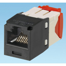 Модуль Panduit CJ5E88TGBL информационный Mini-ComRJ45 кат.5E UTP черн. (упак.:1шт)
