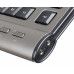 Клавиатура A4Tech KLS-7MUU серебристый/черный USB slim Multimedia (KLS-7MUU USB) кабель 1.5м