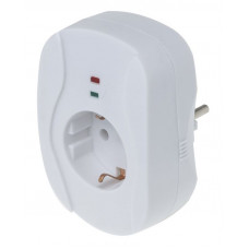 Сетевой фильтр Buro 100SH-Plus-W (1 розетка) белый (коробка)