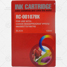 Картридж Canon PFI-107BK (iPF670/685/770/785) (130 мл) (Dye) Black Китай 