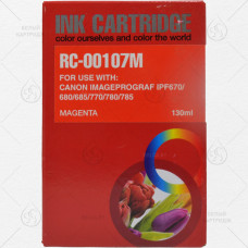 Картридж Canon PFI-107M (iPF670/685/770/785) (130 мл) (Dye) Magenta Китай 