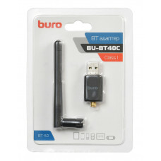 Адаптер USB Buro BU-BT40С Bluetooth 4.0+EDR class 1 100м черный