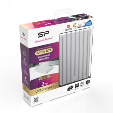 Жесткий диск Silicon Power USB3.2 2TB SP020TBPHDA75S3S A75 Armor 2.5" серебристый