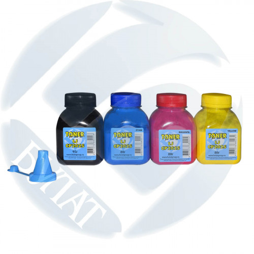 Тонер HP Color LJ CP2025 банка 80г C БУЛАТ