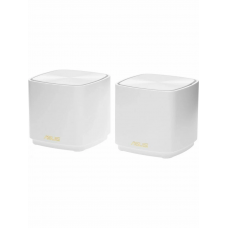 Бесшовный Mesh роутер Asus ZenWiFi XD5 (XD5 (W-2-PK)) AX3000 10/100/1000 компл.:устройство/крепления/адаптер белый (упак.:2шт)