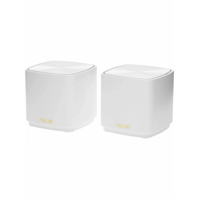 Бесшовный Mesh роутер Asus ZenWiFi XD5 (XD5 (W-2-PK)) AX3000 10/100/1000 компл.:устройство/крепления/адаптер белый (упак.:2шт)