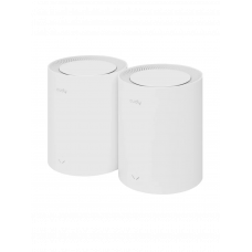 Бесшовный Mesh роутер Cudy M1800 (M1800(2-PACK)) AX1800 10/100/1000BASE-TX белый (упак.:2шт)