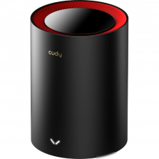 Бесшовный Mesh роутер Cudy M3000 (M3000(1-PACK)) AX3000 100/1000/2500BASE-T черный