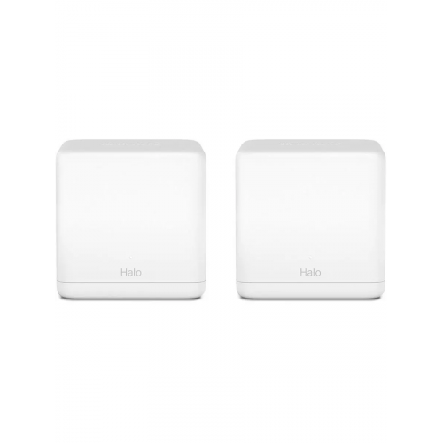 Бесшовный Mesh роутер Mercusys Halo H30G (HALO H30G(2-PACK)) AC1300 10/100/1000BASE-TX белый (упак.:2шт)