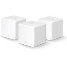 Бесшовный Mesh роутер Mercusys Halo H30G (HALO H30G(3-PACK)) AC1300 10/100/1000BASE-TX белый (упак.:3шт)