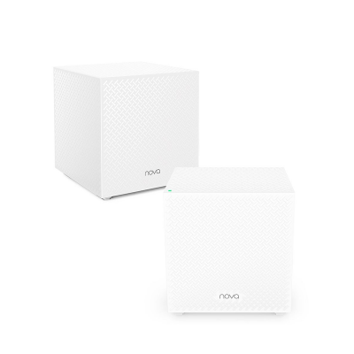 Бесшовный Mesh роутер Tenda MW12 (MW12(2-PACK)) AC2100 10/100/1000BASE-TX белый (упак.:2шт)