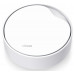 Бесшовный Mesh роутер TP-Link Deco X50-PoE(1-pack) AX3000 1000/2500BASE-T белый