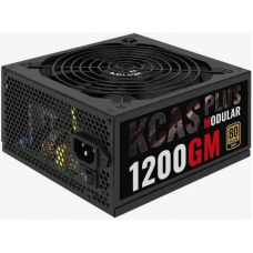 Блок питания Aerocool ATX 1000W KCAS PLUS 1000GM V2 (24+8+4+4pin) APFC 140mm fan 10xSATA Cab Manag RTL