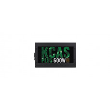 Блок питания Aerocool ATX 600W KCAS PLUS 600 80+ bronze 24pin APFC 120mm fan 7xSATA RTL
