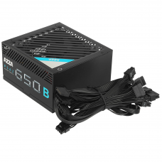Блок питания Azza ATX 650W PSAZ-650B 80+ bronze (20+4pin) APFC 120mm fan 5xSATA RTL