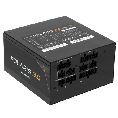Блок питания Chieftec ATX 1250W Polaris PPS-1250FC 80+ gold (20+4pin) APFC 140mm fan 12xSATA Cab Manag RTL