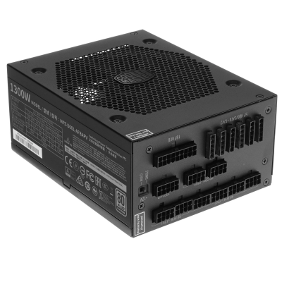 Блок питания Cooler Master ATX 1300W V1300 80+ platinum 24pin APFC 140mm fan 16xSATA Cab Manag RTL