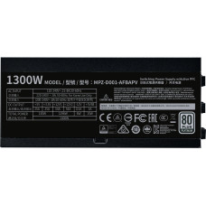 Блок питания Cooler Master ATX 1300W V1300 80+ platinum 24pin APFC 140mm fan 16xSATA Cab Manag RTL