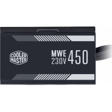 Блок питания Cooler Master ATX 450W MWE White V2 80+ (20+4pin) APFC 120mm fan 6xSATA RTL