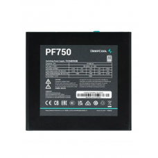 Блок питания Deepcool ATX 750W PF750 80+ white (20+4pin) APFC 120mm fan 6xSATA RTL