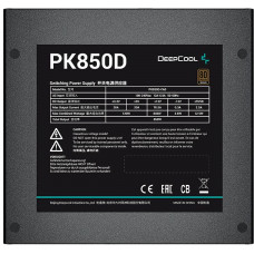 Блок питания Deepcool ATX 850W PK850D 80+ bronze 24+2x(4+4) pin APFC 120mm fan 6xSATA RTL