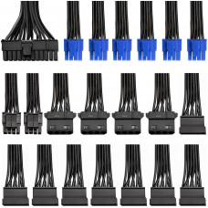 Блок питания Exegate ATX 1000W 1000PPH 80+ bronze (20+4pin) APFC 120mm fan 8xSATA