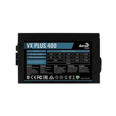 Блок питания Formula ATX 400W AC VX PLUS (20+4pin) 120mm fan 2xSATA RTL