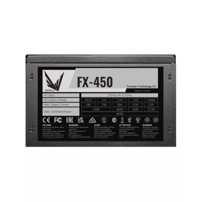 Блок питания Formula ATX 450W FX-450 (20+4pin) 120mm fan 3xSATA RTL