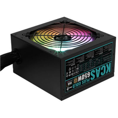 Блок питания Formula ATX 650W AC KCAS PLUS GOLD 650W RGB 80+ gold (20+4pin) APFC 120mm fan color LED 6xSATA RTL
